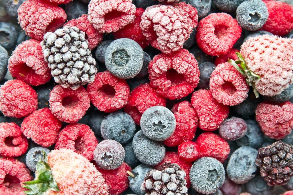 frozen berries