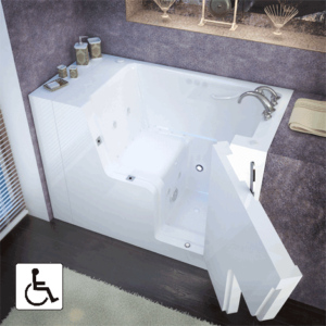 Wheelchair Accessible Walk-In Tub